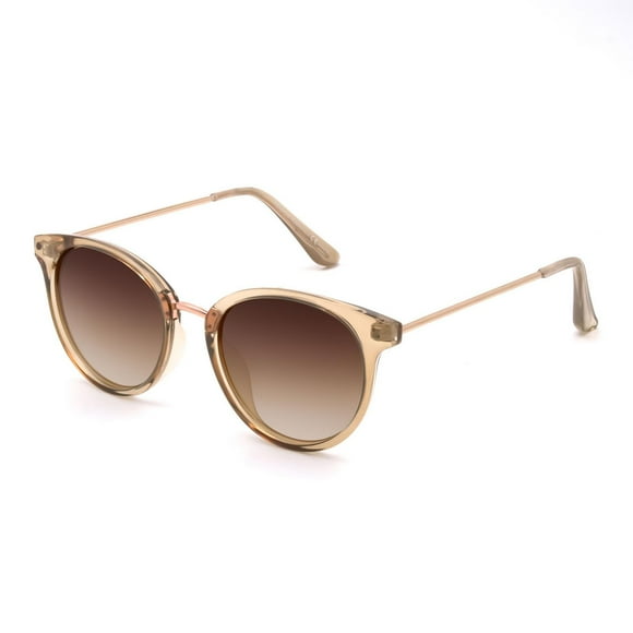 Time & Tru Women's Round Sunglasses