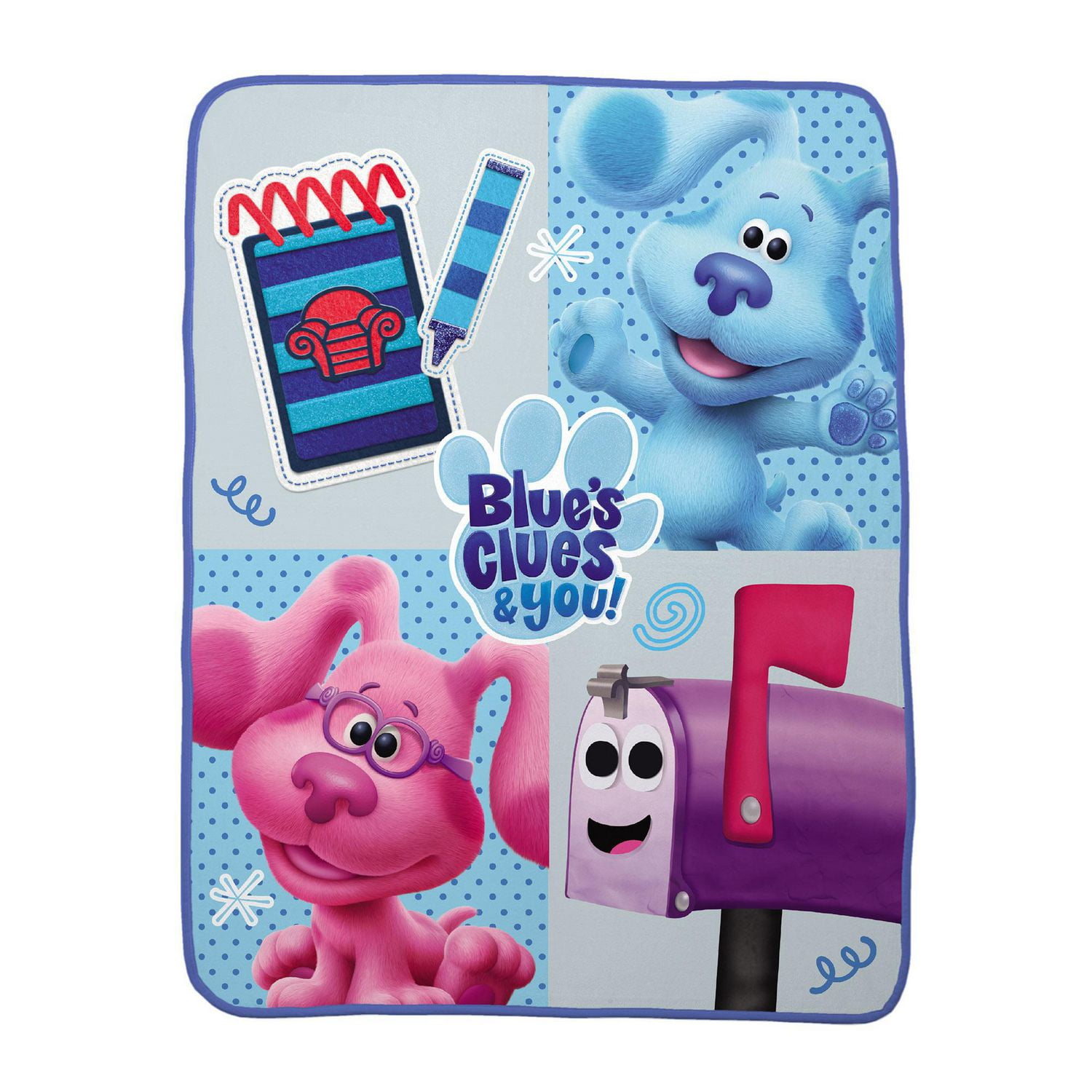 Blues Clues Blue s Notebook Throw