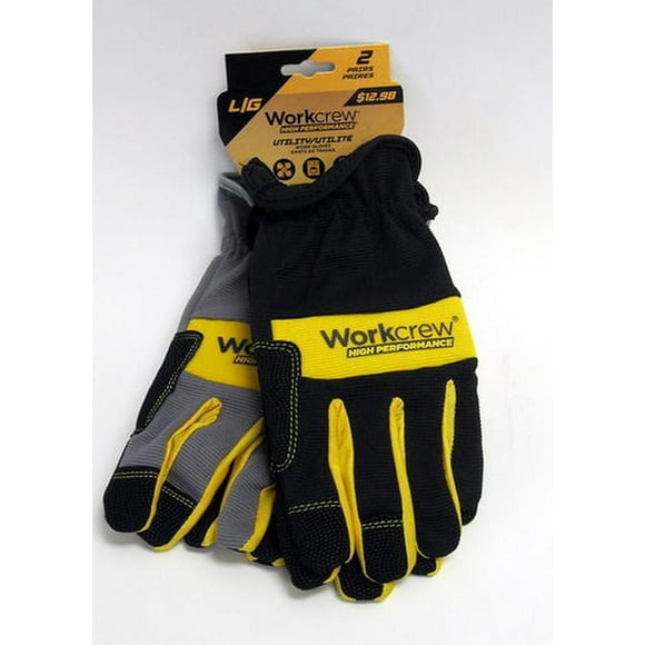 WorkCrew HP Latex Dipped L, Latex Glove L