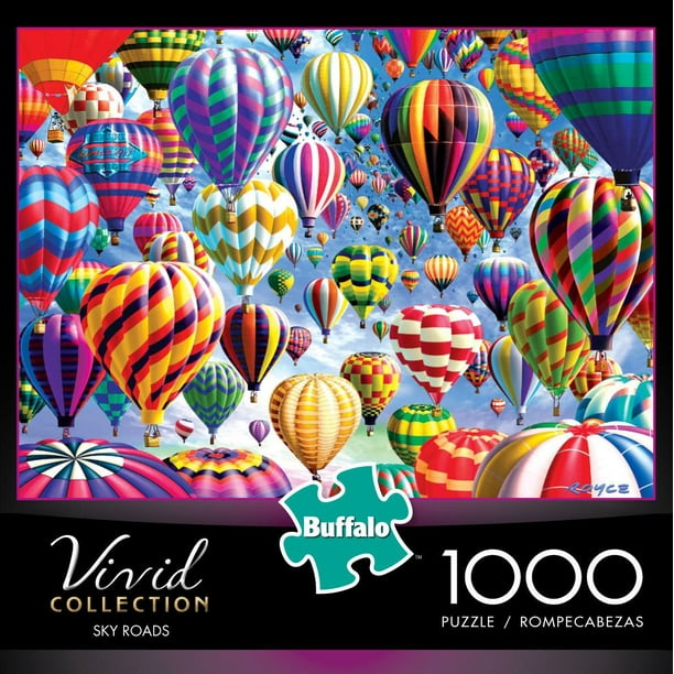 Buffalo Games Vivid Collection Le puzzle Sky Roads en 1000 pièces