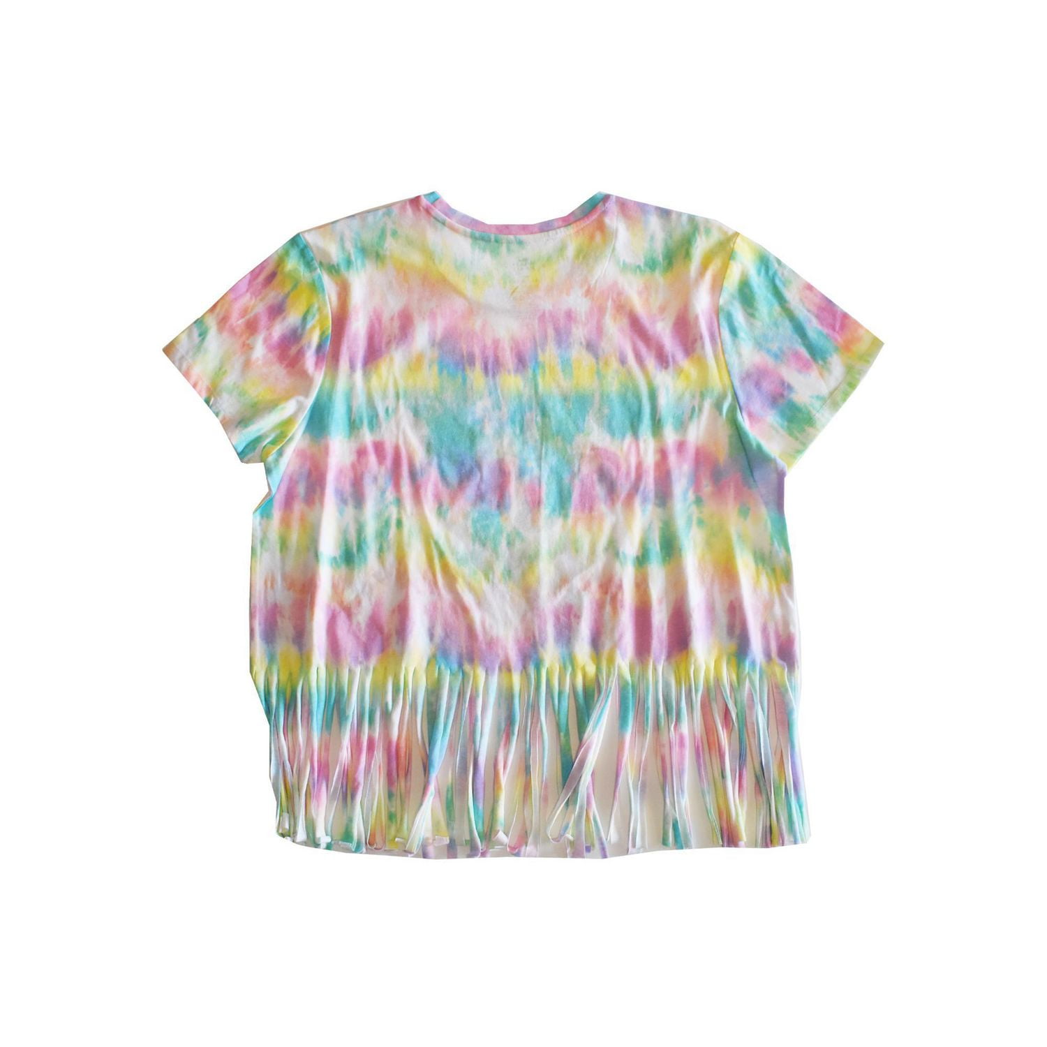 T-shirts à franges Disney Mickey Sunset pour femme