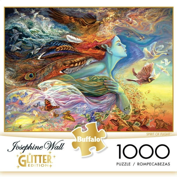 Buffalo Games Josephine Wall Le puzzle Spirit of Flight en 1000 pièces