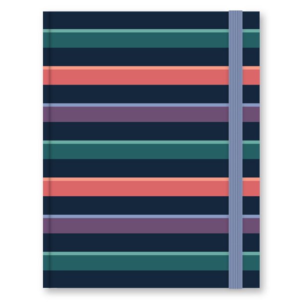 Markings By C.R. Gibson Striped Printed Medium Bound Journal Walmart.ca