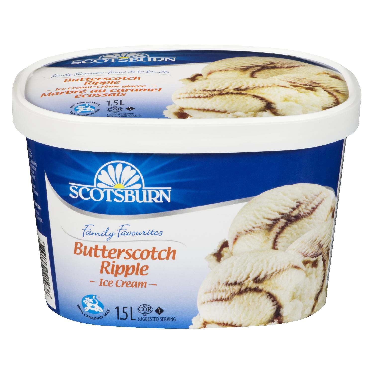 Scotsburn Family Favorites Butterscotch Ripple Ice Cream Walmart Canada