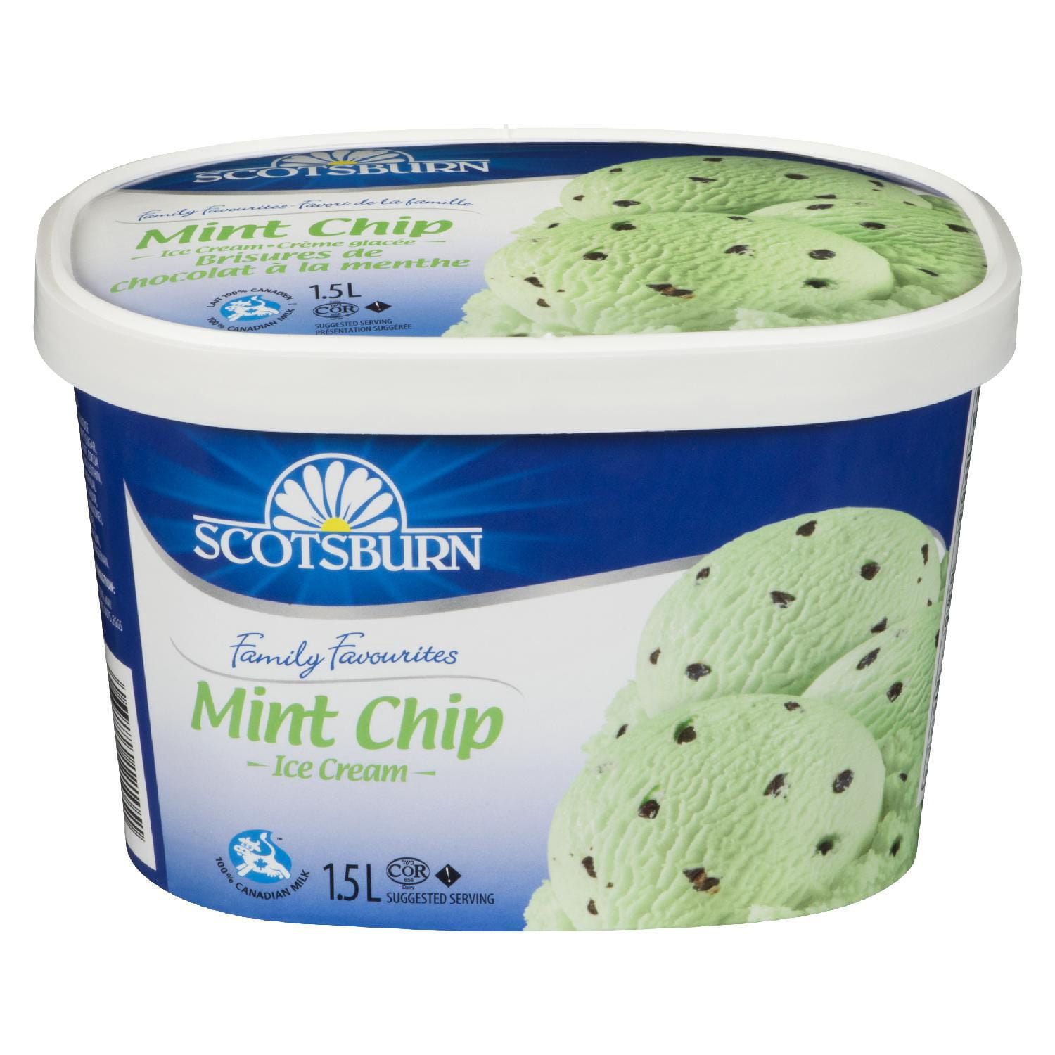 Scotsburn Family Favorites Mint Chip Ice Cream Walmart Canada