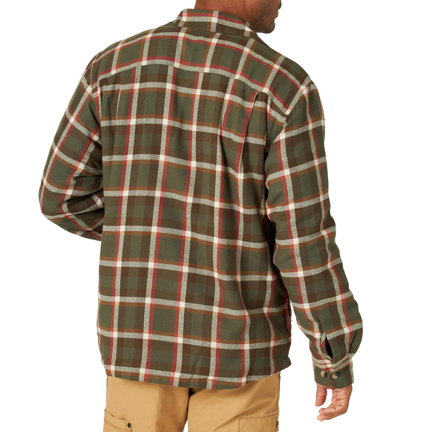 Wrangler Men's Sherpa Lined Shirt Jacket