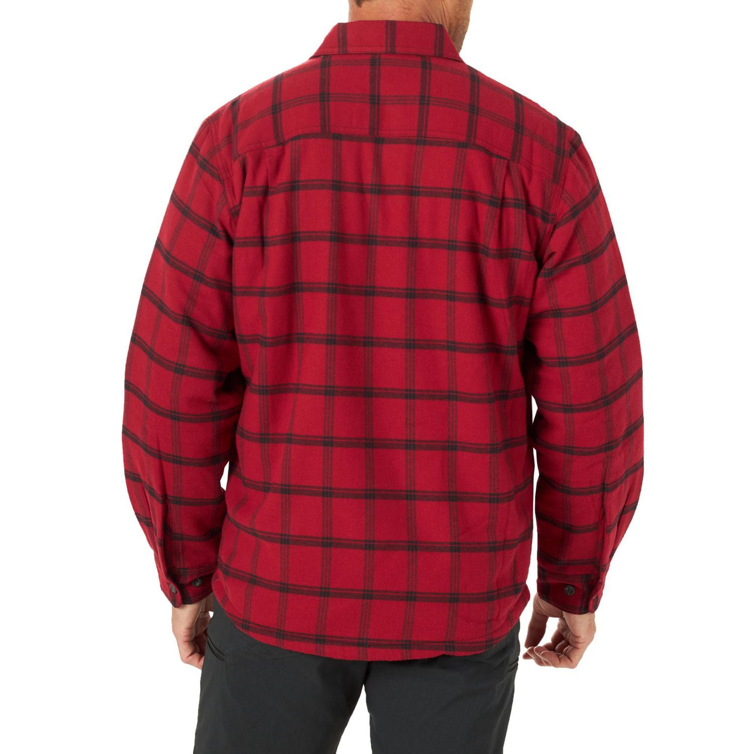 Wrangler Men's Sherpa Lined Shirt Jacket