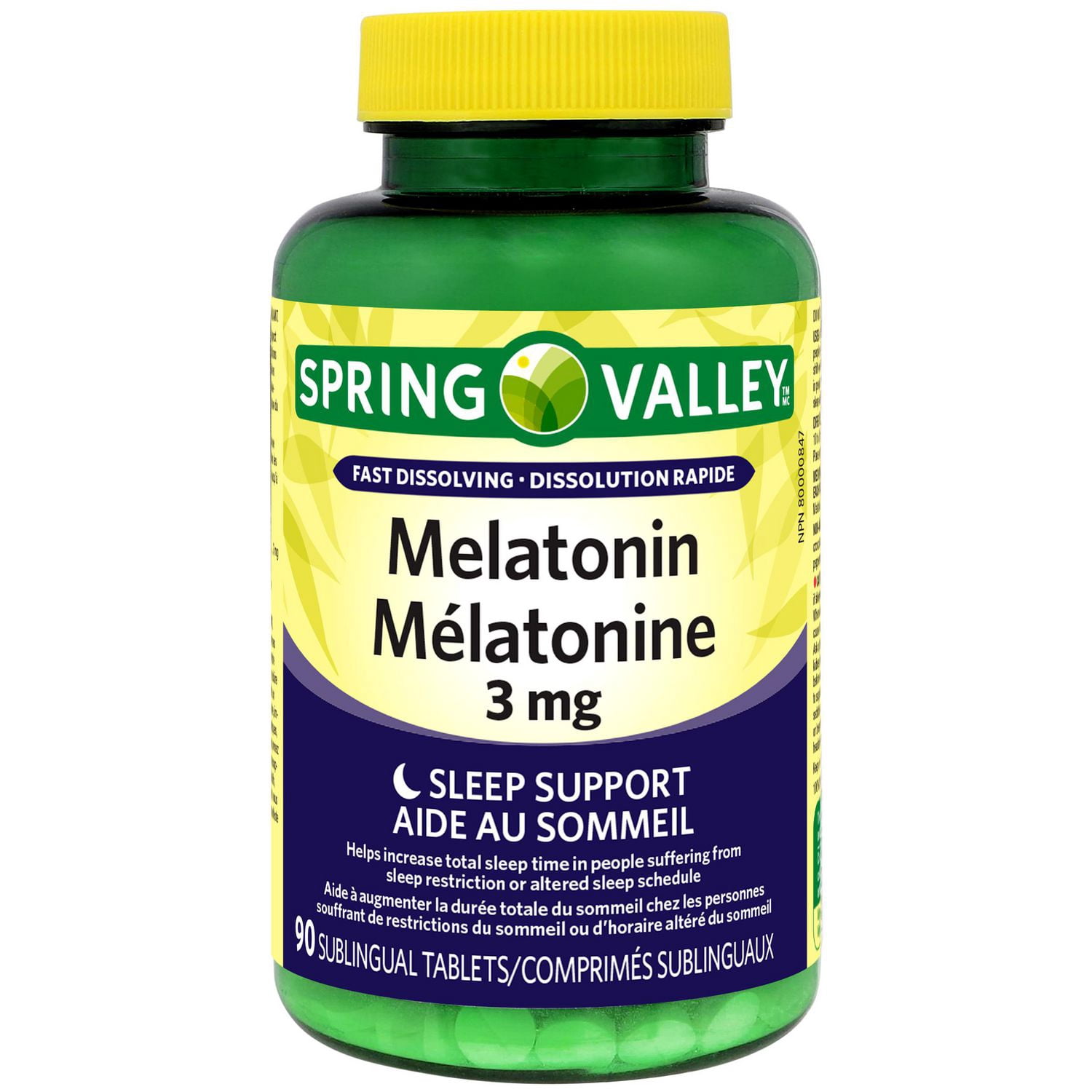Spring Valley Melatonin 3mg