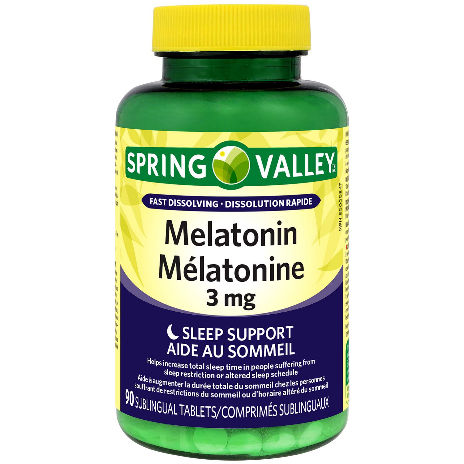 Spring Valley Melatonin 3mg