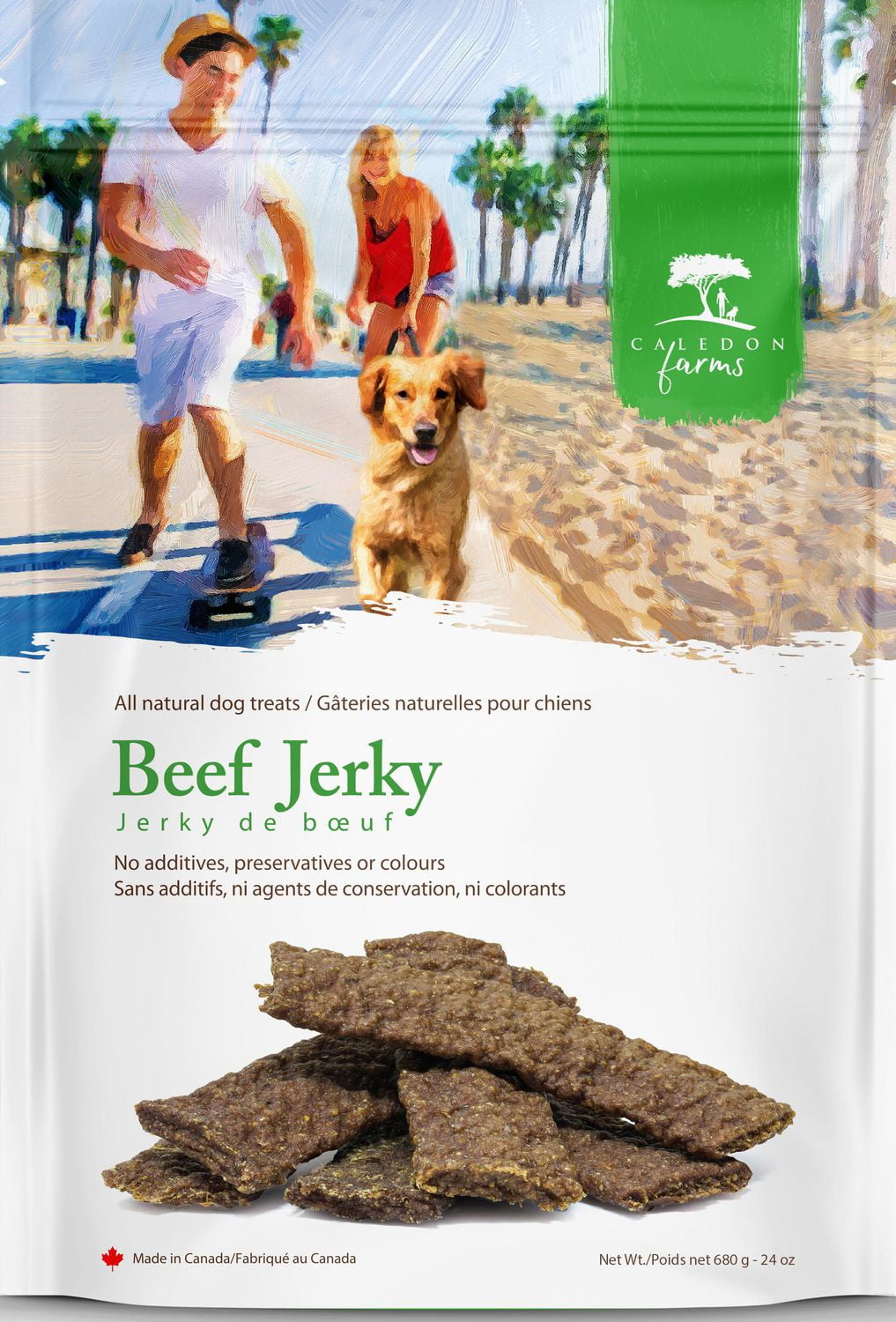 Caledon Farms Beef Jerky Dog Treats Value Pack Walmart Canada