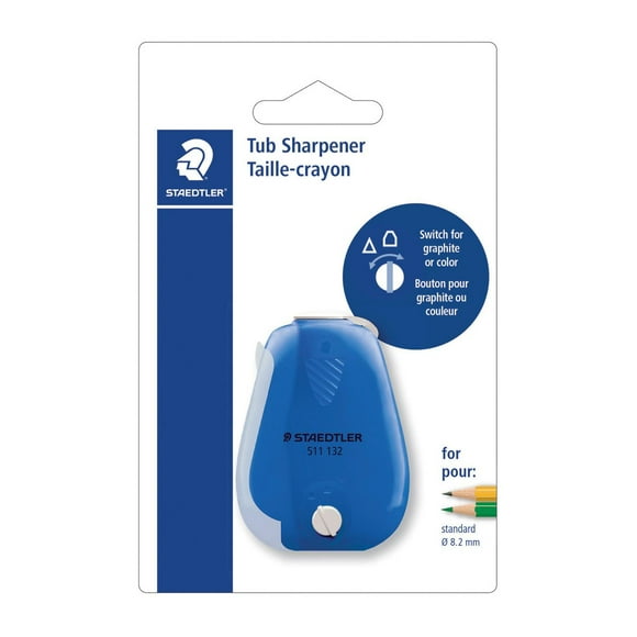 Staedtler Norica Pencil Sharpener Single-Hole, Single-hole Norica pencil sharpener