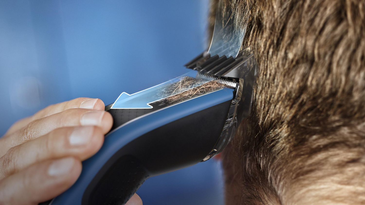 Philips Hairclipper Series 5000 with Trim-n-Flow PRO Technology