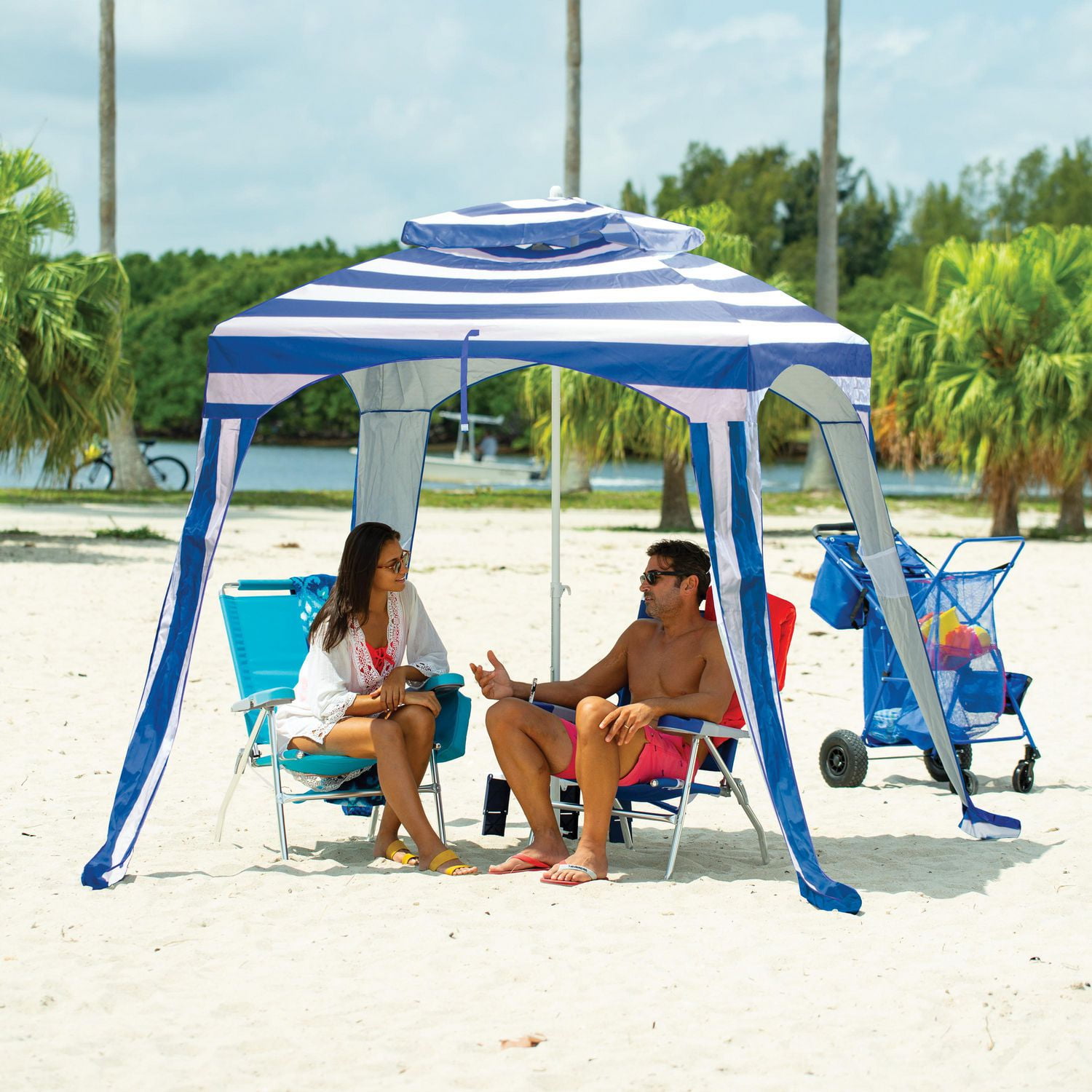 rio umbrella cabana