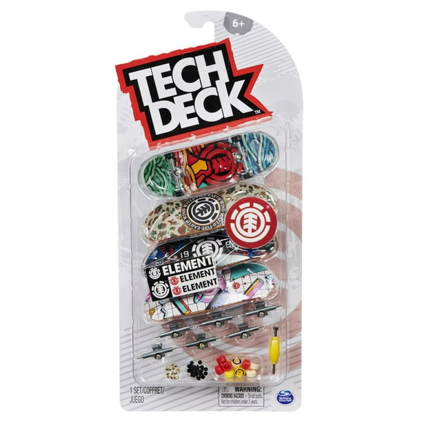 Tech deck pack de 1 finger skate asst 