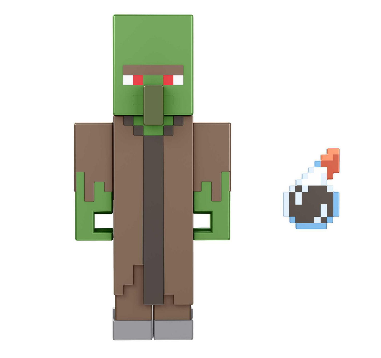 Minecraft zombie action figure deals