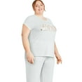 thumbnail image 2 of Pyjama 2 pièces en jersey George Plus pour femmes, 2 of 6