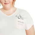 thumbnail image 4 of George Plus Women's V-Neckline Nightshirt, 4 of 6