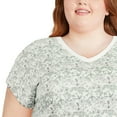 thumbnail image 4 of George Plus Women's V-Neckline Nightshirt, 4 of 6