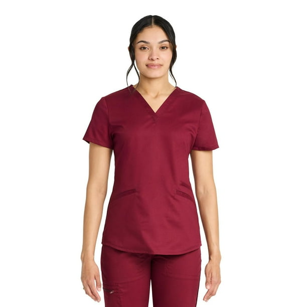 Scrubstar Women's Ultimate Stretch V-Neck Scrub Top WC854A - Walmart.ca