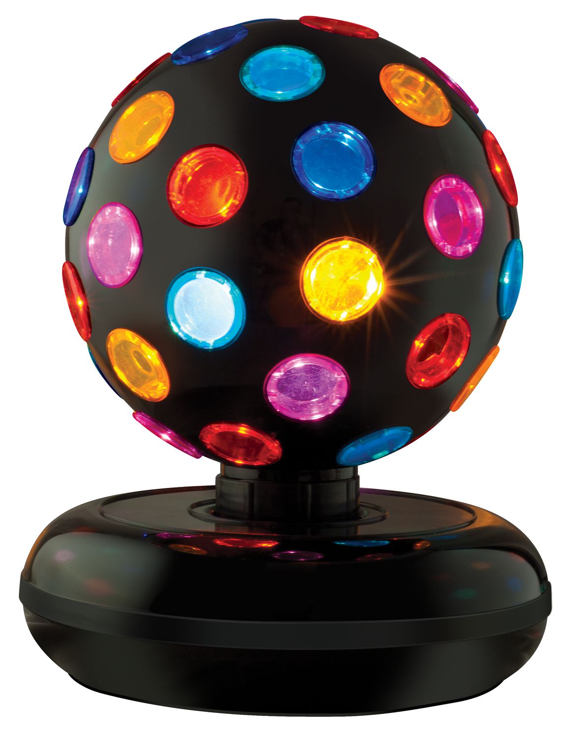 Lampe boule disco multicolore