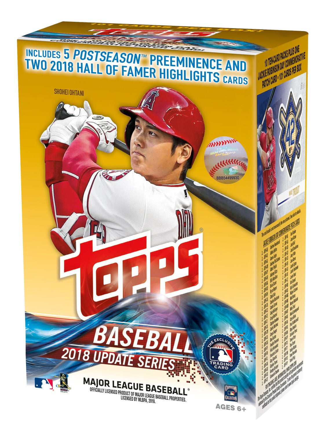 2018 TOPPS UPDATES BASEBALL WALMART VALUE BOX | Walmart Canada