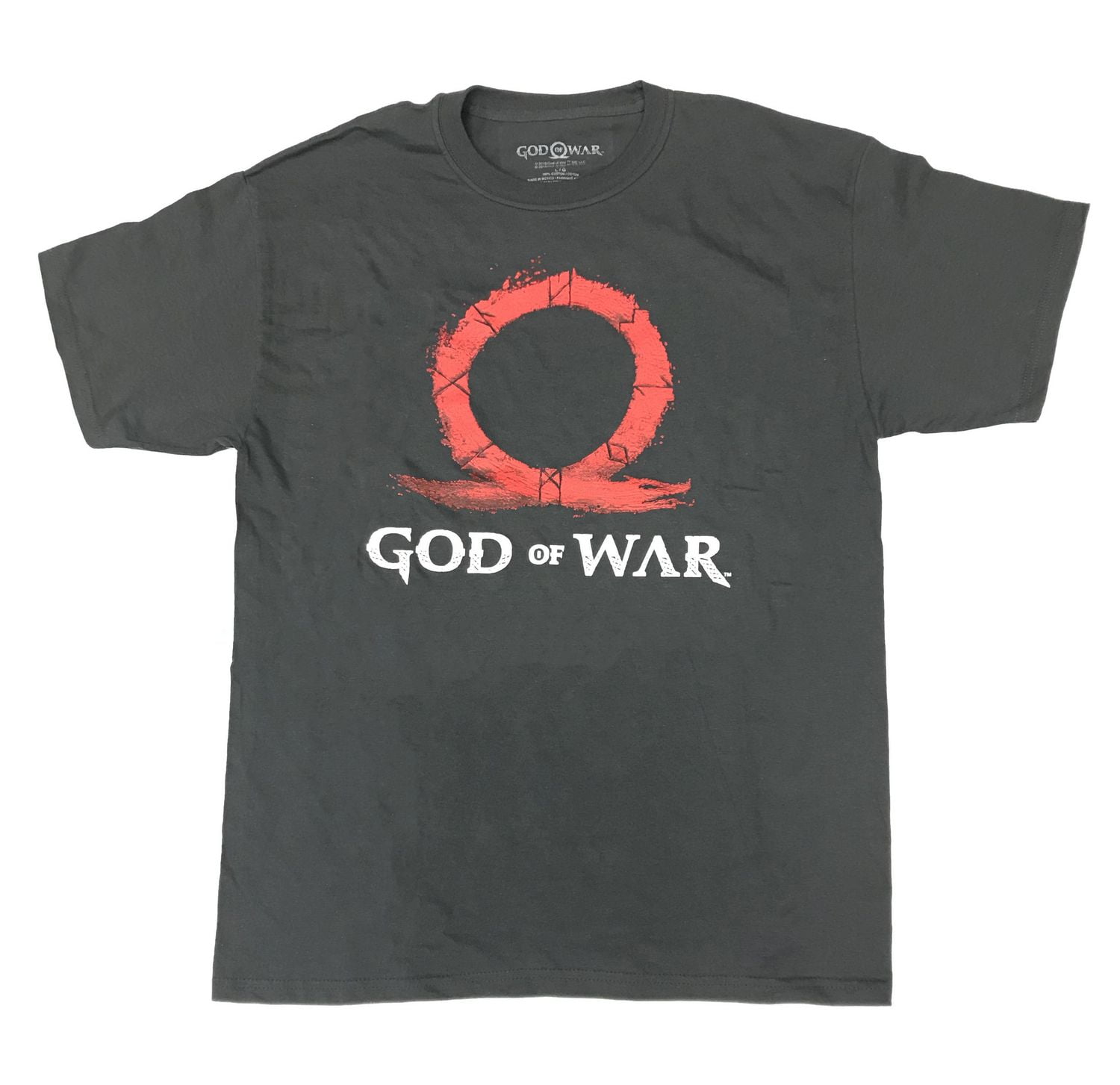 T-shirt God Of War - Loot Gaming PlayStation - Taille XL - Gris - NEUF