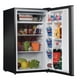 Réfrigérateur compact acier inoxydable Sunbeam de 3,5 p.c. – image 2 sur 4
