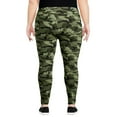 thumbnail image 3 of George Plus Women's Printed Basic Legging, 3 of 6