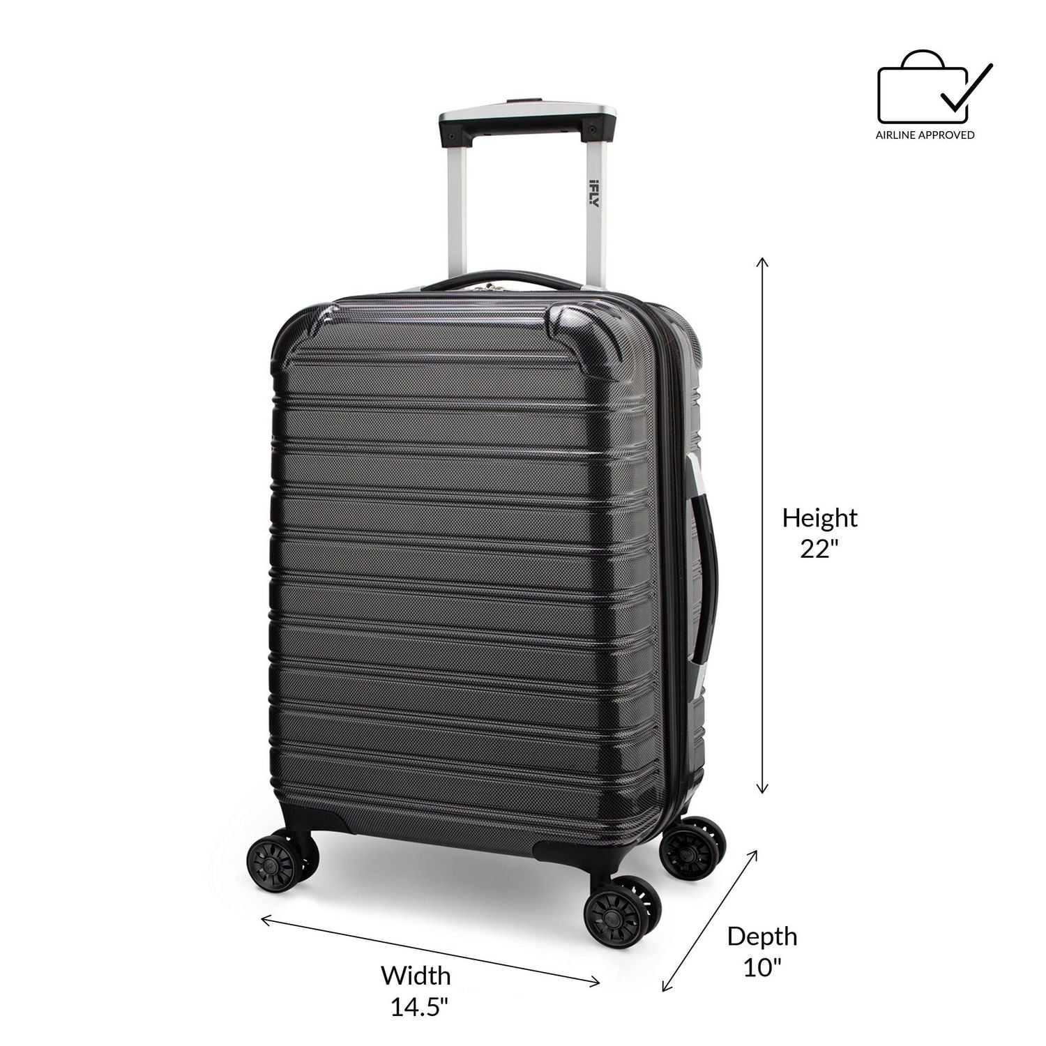 Ifly luggage hotsell wheel replacement