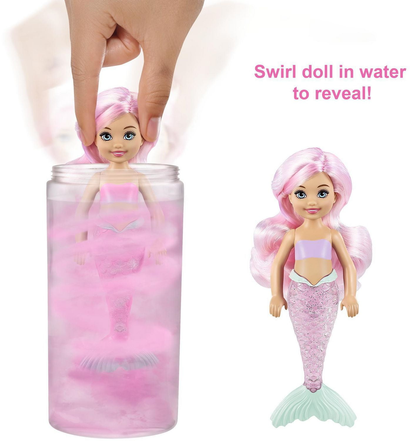 Barbie color best sale reveal mermaid walmart