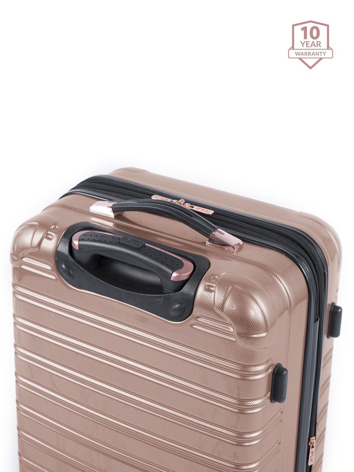 ifly rose gold suitcase