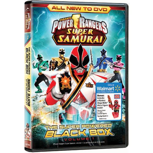 Power Rangers Super Samurai: La Puissance De La Boîte Noire, Volume 1 (DVD + Mega Bloks Figurine) (Exclusif à Walmart) (Bilingue)