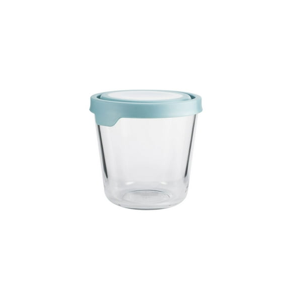 Grand contenant pour la conservation des aliments en verre avec couvercle TrueSeal de 7 tasses d'nchor Hocking