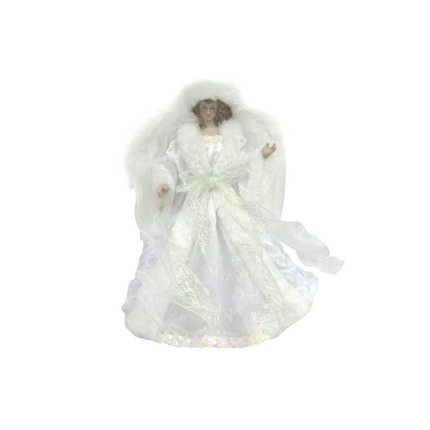 Cône d'ange de 12 po avec robe à paillettes