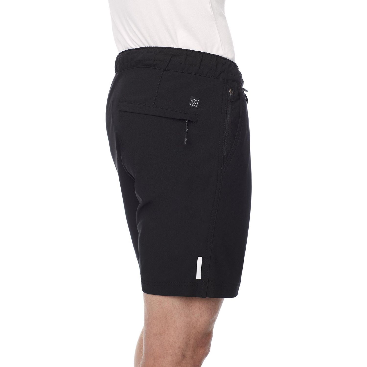 Dark Black Comfort Tech Short