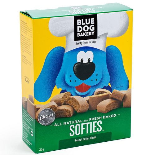 Biscuits pour chiens Blue Dog Bakery moelleux, saveur de buerre d'arachide 283 g