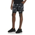 thumbnail image 1 of Reebok Boys Perfect Form 2-in-1 Shorts with Compression, 1 of 6