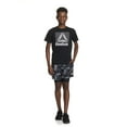 thumbnail image 4 of Reebok Boys Perfect Form 2-in-1 Shorts with Compression, 4 of 6