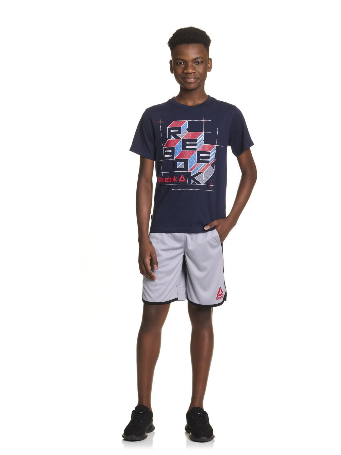 Reebok Boys Groundwork Performance Shorts with Pockets