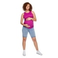 thumbnail image 1 of Paisley Sky Maternity OTB Knit Bermuda Short, 1 of 6