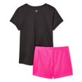 thumbnail image 2 of Ensemble 2 pièces avec short Athletic Works pour filles, 2 of 2