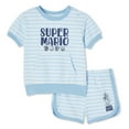 thumbnail image 1 of Ensemble 2 pièces avec short Super Mario Bros. pour bébés garçons, 1 of 1