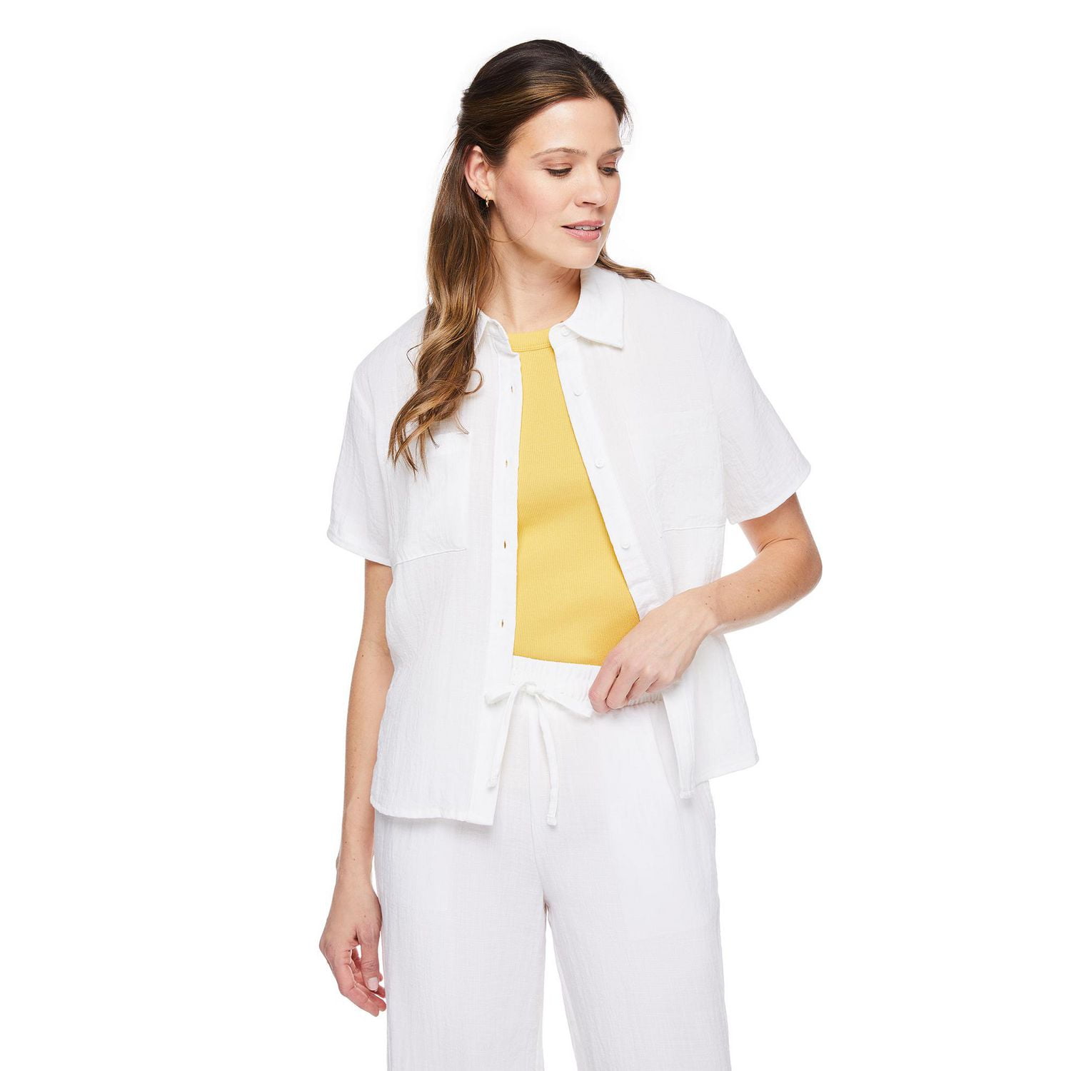 George Women's Camp Shirt, Sizes XS-XXL