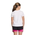thumbnail image 2 of Reebok Girls Flower Petals Short Sleeve Graphic Tee, 2 of 6