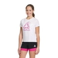 thumbnail image 3 of Reebok Girls Flower Petals Short Sleeve Graphic Tee, 3 of 6