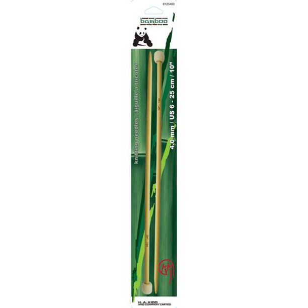 Aiguille à une pointe en bambou 25 cm /4,00 mm