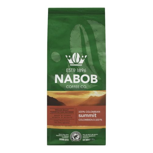 Nabob Summit 100 Colombian Medium Roast Ground Coffee, 375 g Walmart.ca