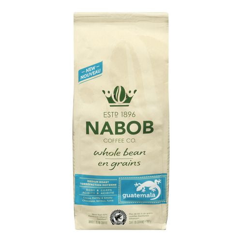 Nabob Café en grains Guatemala Nabob Café en grains Guatemala Torréfaction moyenne 350 g