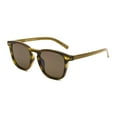thumbnail image 1 of George Men's Olive Square Sunglasses, 1 of 3