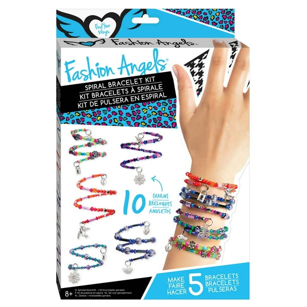 Ensemble de bracelets spirales métallisés de Fashion Angels